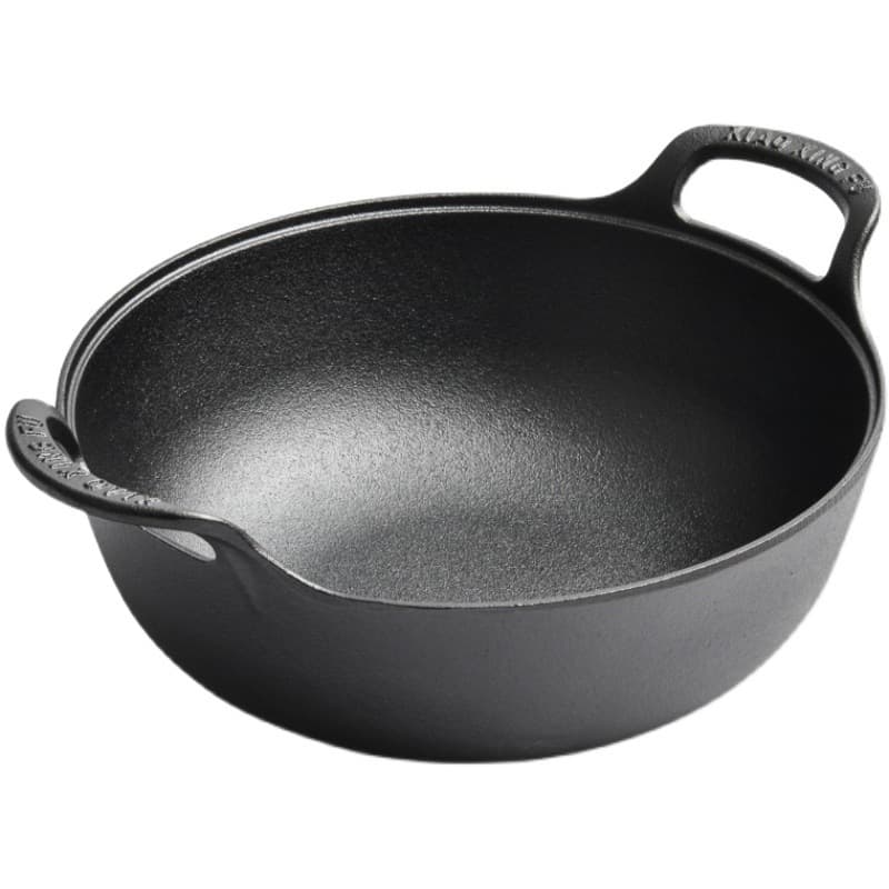 Thickened Cast Iron Pot Home Use Non-stick Old-fashioned Iron Hanging Pot Soup Japanese Style Cookware Wok