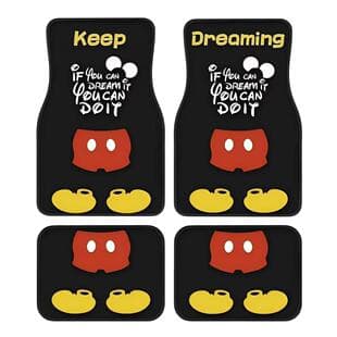 Amazon TEMU Cross-Border Hot Selling Thickened Dirt-Resistant Easy to Clean Car Floor Mat Four-Piece Set Support Labeling Drop Shipping