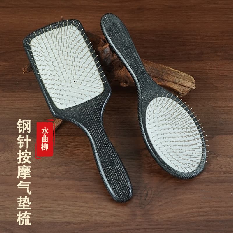 Steel Needle Air Cushion Comb Anti-Static Volumizing Scalp Massage Comb for Men and Women