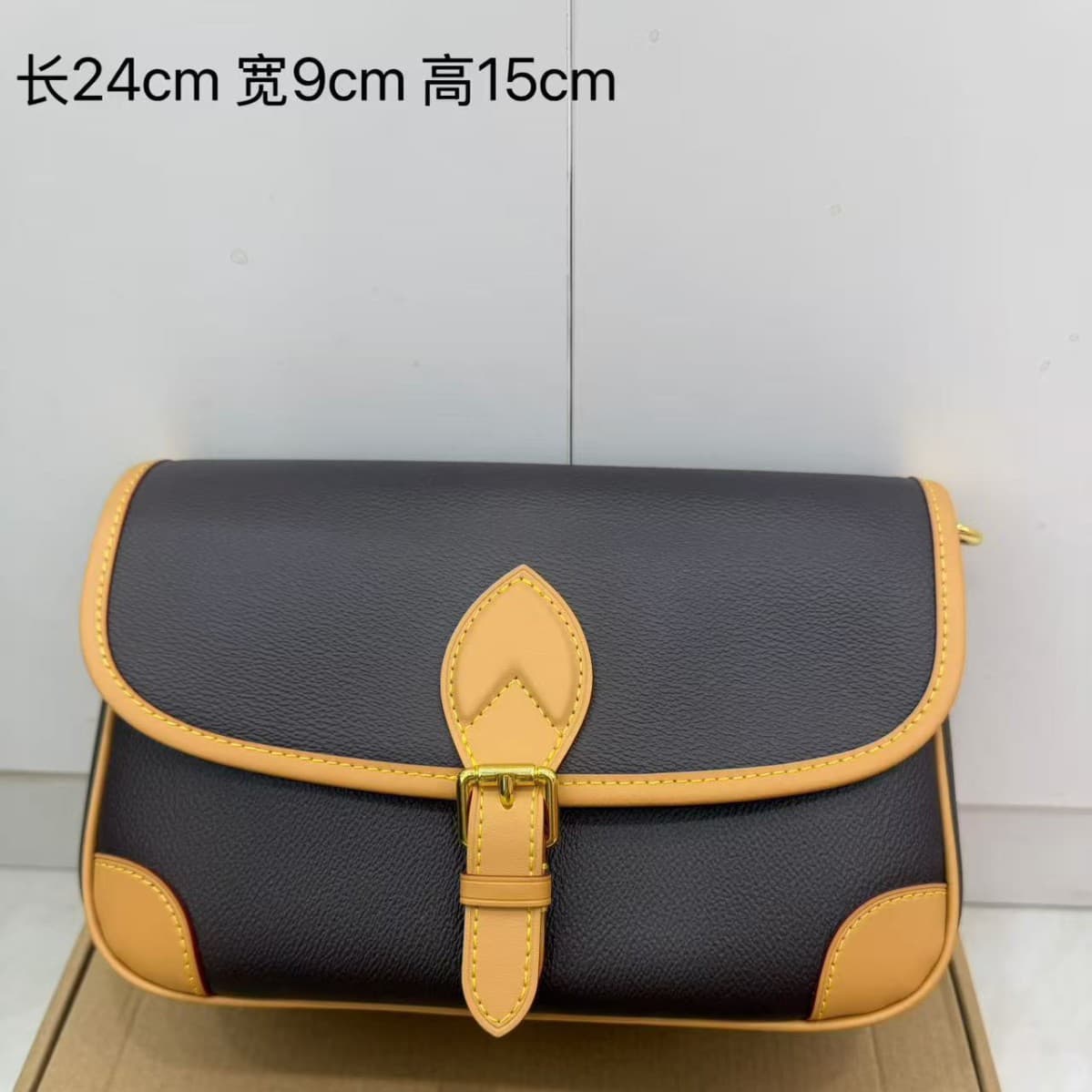 L Brand Monogram Large Baguette Bag Small Baguette Bag Shoulder Bag Pure Cowhide Original Factory Leather Crossbody 2025 New