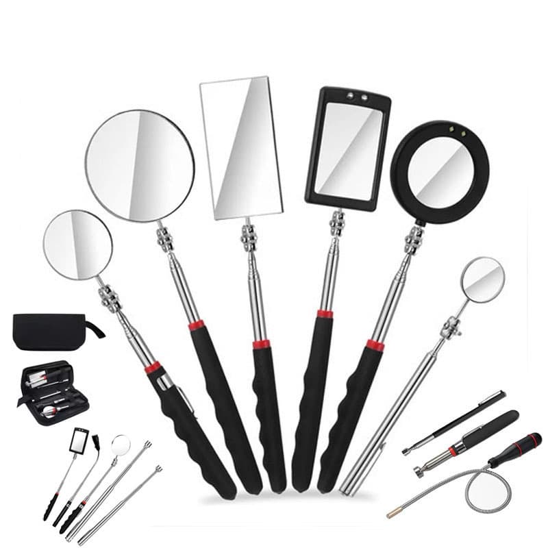 Suction wand inspection mirror telescopic suction wand magnetic pickup 1.5 lbs 2 lbs 5 lbs 10 lbs 15 lbs 20 lbs with light 8 lbs 16