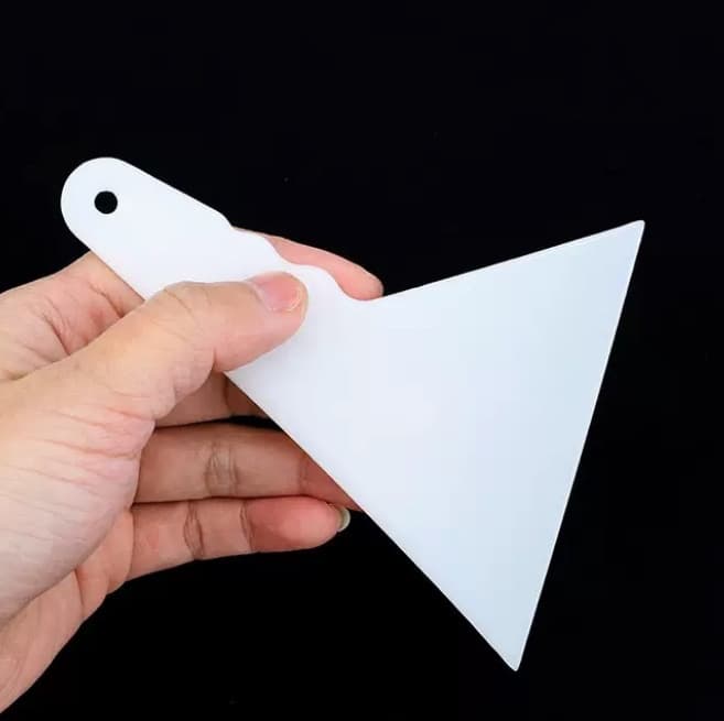 Applicable Car Film Squeegee Tool High Temperature Resistant Extended Medium Small Triangle Large Plastic Water Removal Film Squeegee