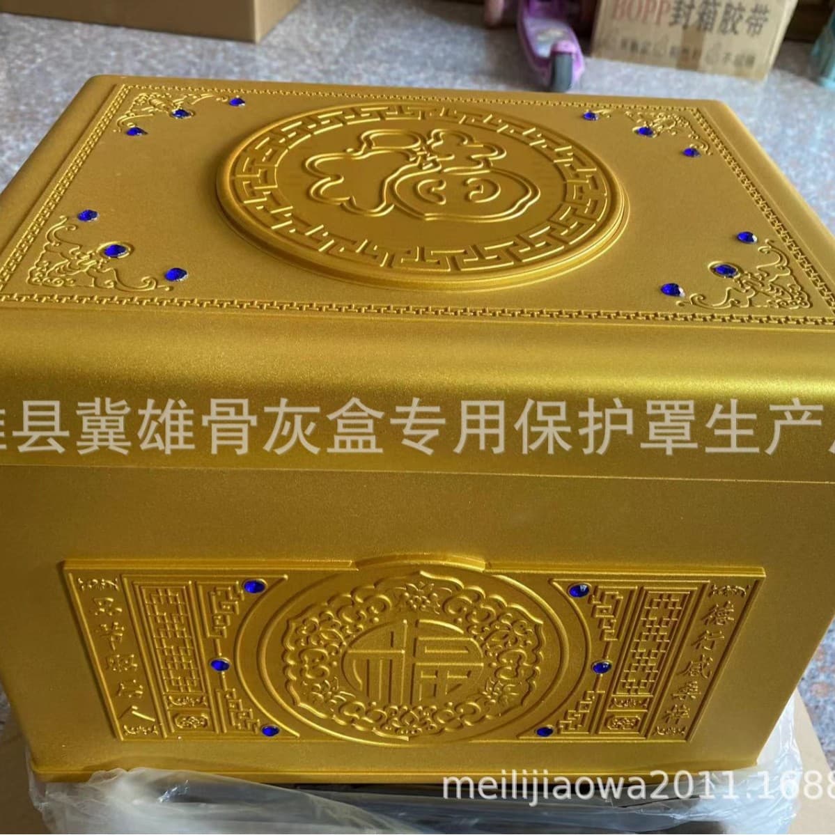 Sturdy, waterproof, wear-resistant, thickened high-end anti-corrosion outer protective box for caskets and funeral purposes