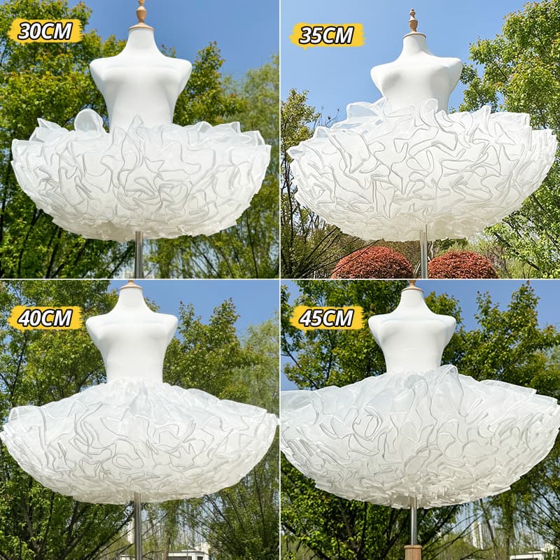 Petticoat Lolita violent boneless short support daily skirt flying Lolita duck butt petticoat puffy skirt
