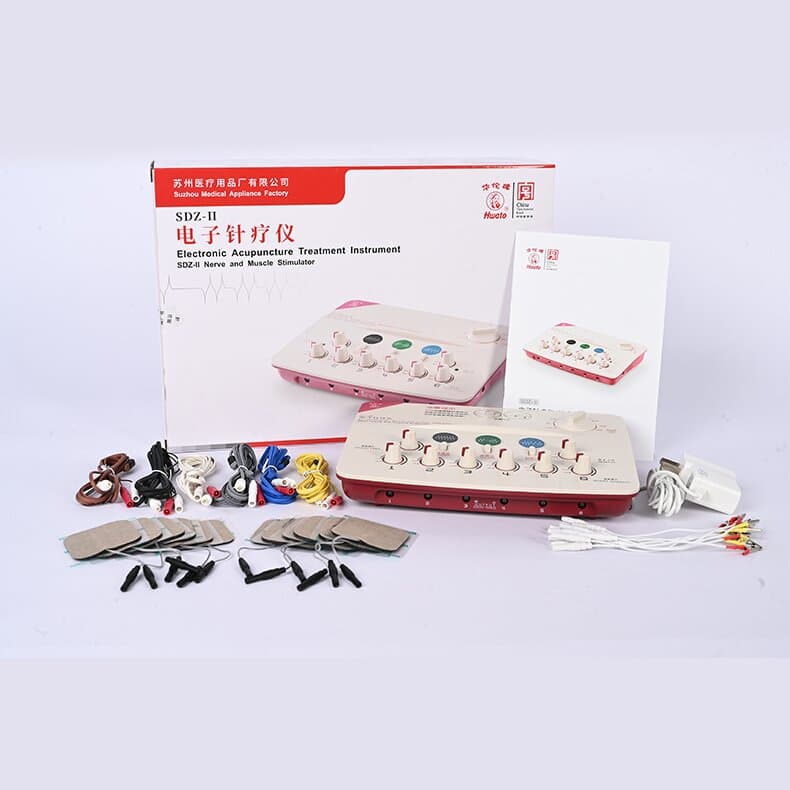 Huatuo Brand Electroacupuncture Device SDZ-II Huatuo Brand Electronic Acupuncture Device Huatuo Electroacupuncture Device with Ten Acupuncture Needles Included