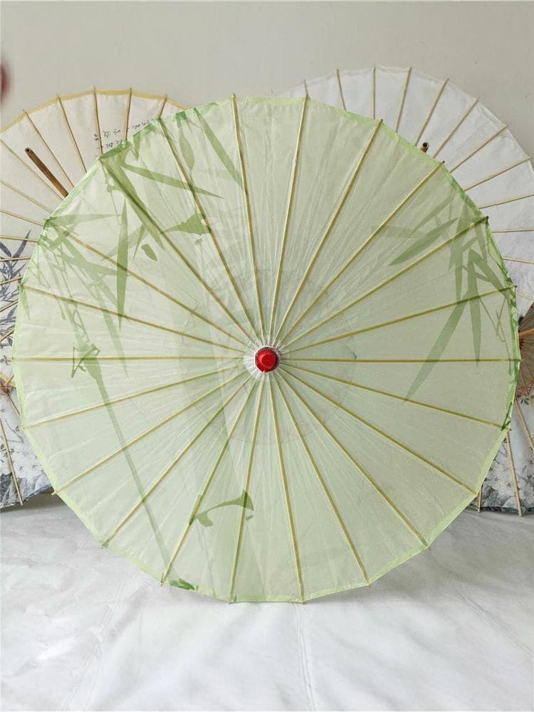 Shigu Oil-paper Umbrella for Women - Rainproof and Sunproof, Ancient Style Prop for Classical Dance, Hanfu and Qipao Fashion Show, Ceiling Decoration, Tung Oil Umbrella