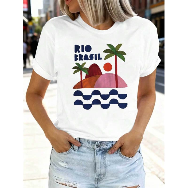 Ouma Pure Cotton RIO BRASIL Offers A South Vacation Vibe With Its Wom