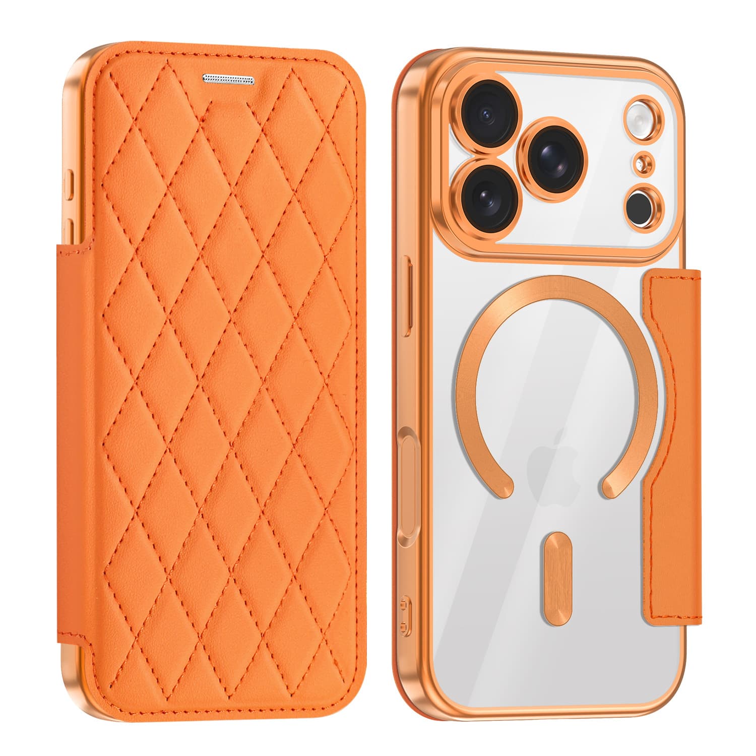 Suitable for Samsung A17 premium leather case S25FE Yadun S25Plus magnetic suction A07 Xiaoxiangfeng S25+ shockproof hand
