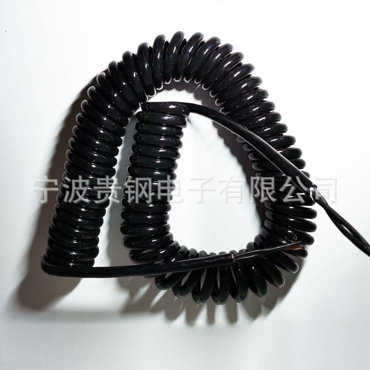 Manufacturer supply 3-core 17-core 20-core 32-core multi-core spring coil slingshot line spiral line power cord