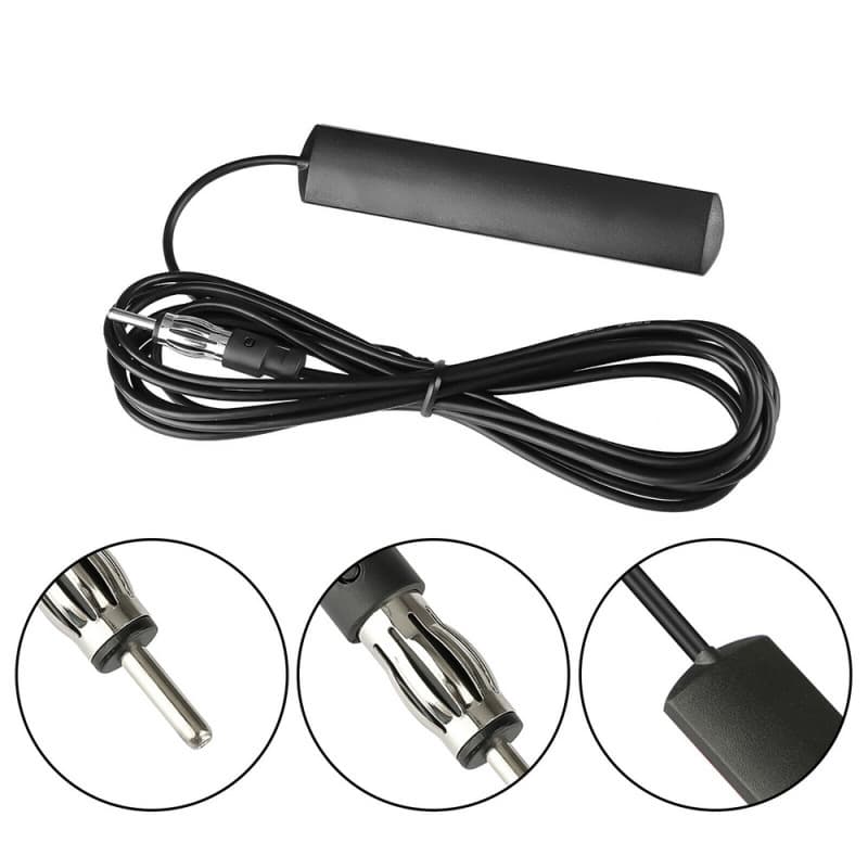 5M Car Patch Communication Antenna Radio Antenna Front and Rear Windshield Patch Antenna Strong Signal FM Antenna