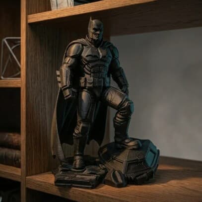 Cross-border hot-selling Batman 3D printed ornaments desktop figure model creative work station decorations