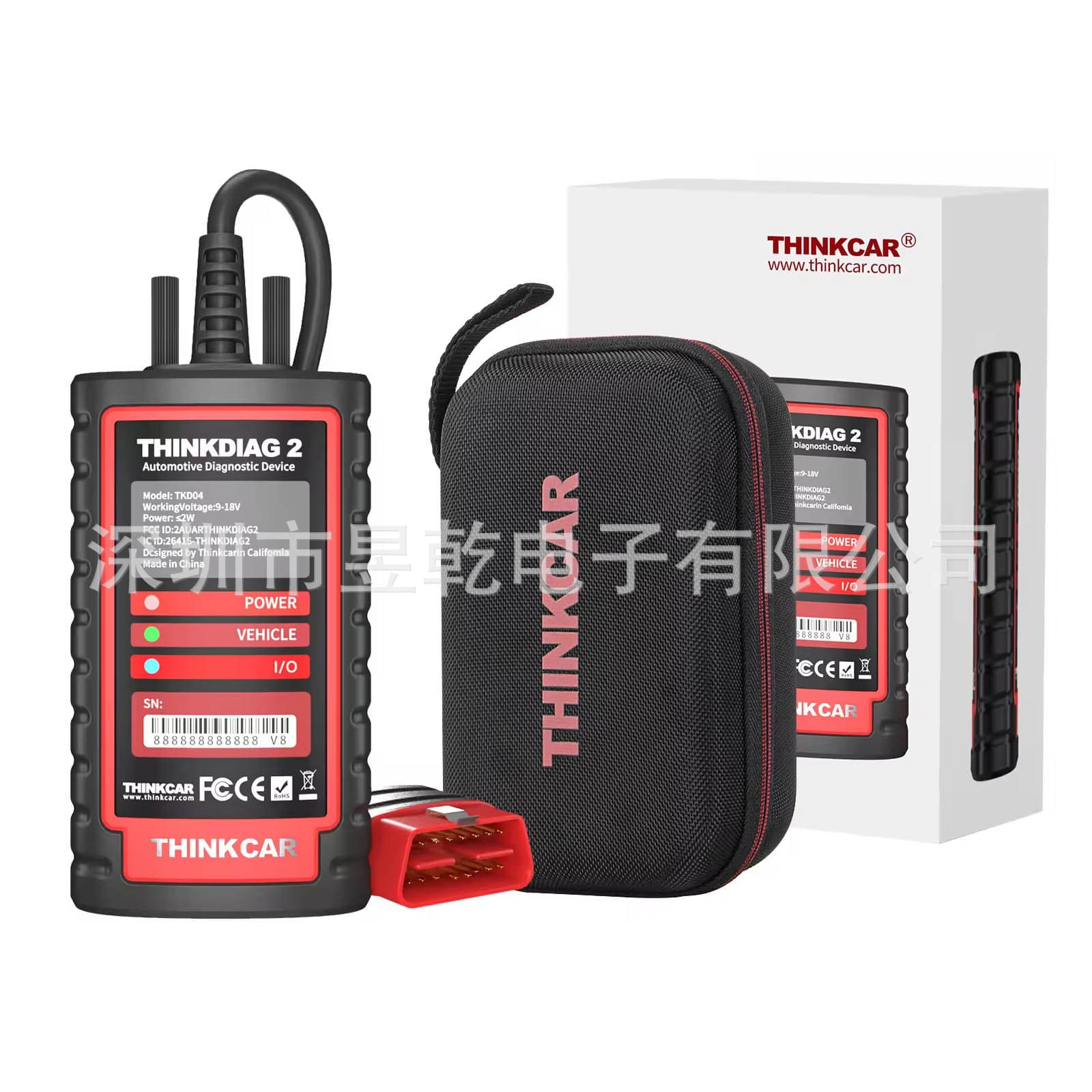 Cross-border Wholesale Thinkcar Thinkdiag2 ThinkDiag 2 OBD2 Scanner CANFD