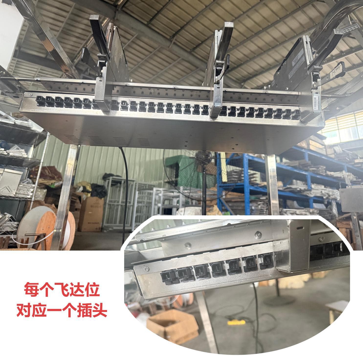 SMT feeder cart for material handling, compatible with Panasonic NPM/402/602 series feeders