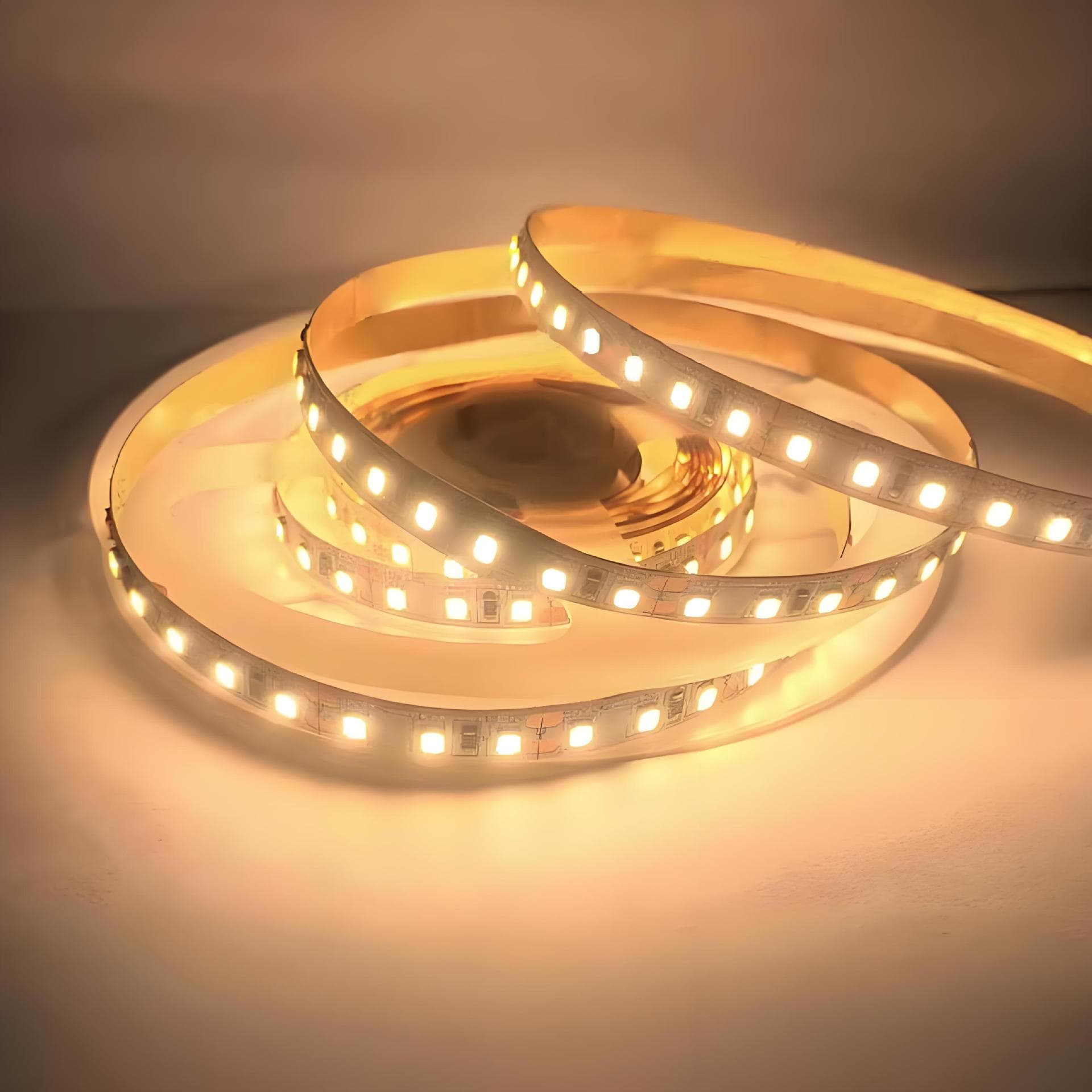 LED light strip 12V highlight 2835 patch 120 lights 8MM background wall staircase decorative light household 24V line light