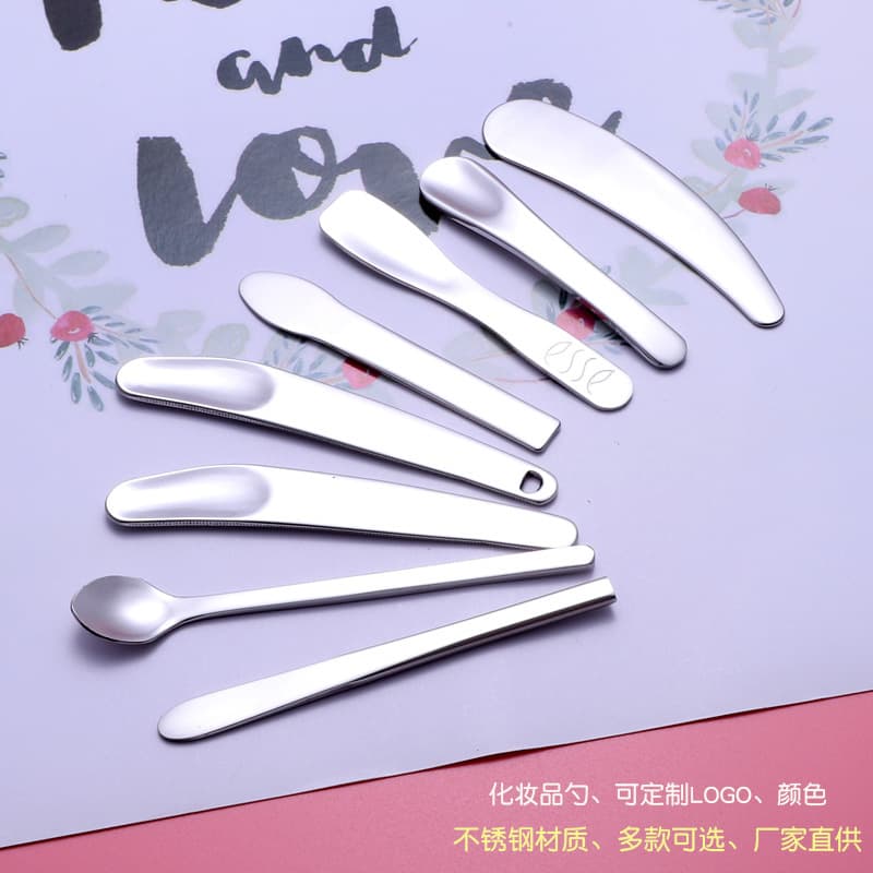 Direct from Factory: 304 Stainless Steel Cream Scoop, Cosmetic Spoon, Refill Scraper, Mask Spoon, Eye Cream Scoop, Filling Stick