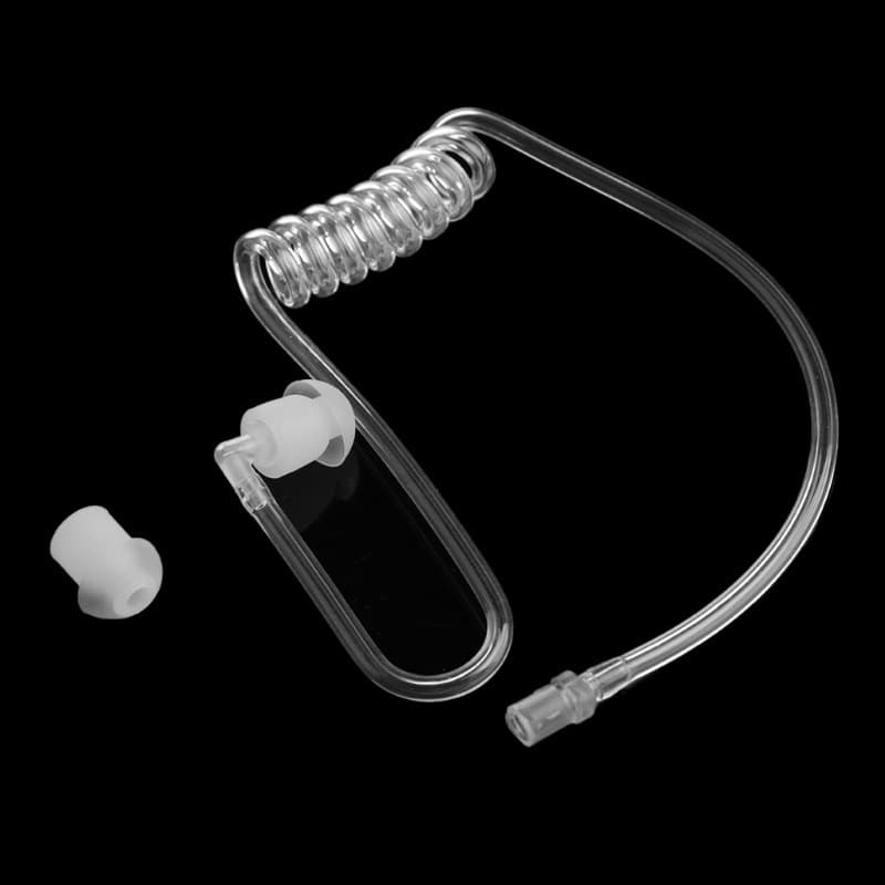 Transparent Air Tube Single, Walkie-Talkie Detachable Single Part, White Detachable Replaceable Unit