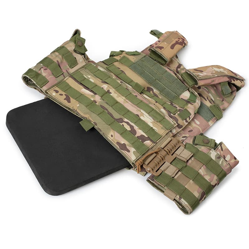 [2 Pack] Tactical Anti-Stab Vest Insert Plate EVA Protection Panel 2cm Outdoor Tactical Gear Shock-Absorbing Cut-Resistant Pad