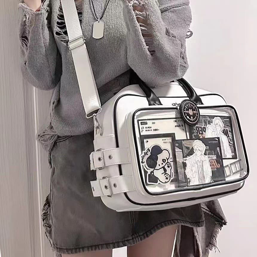 New Cat Box Pain Bag Diagonal Shoulder Portable Daily Large Capacity Bar Pain Bag Versatile External Pain Bag Girls Bag