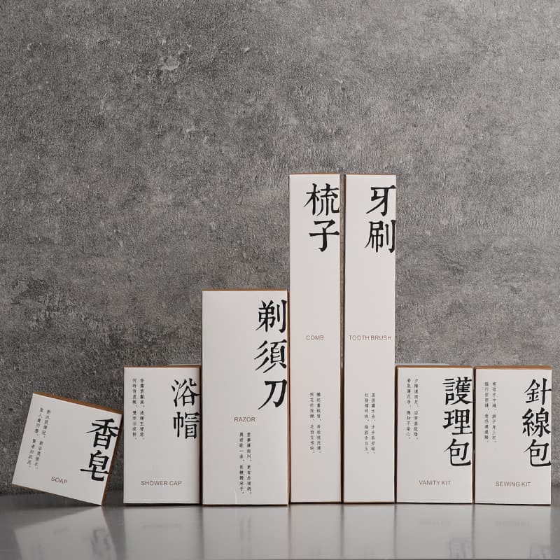 Guesthouse Hotel Disposable Toothbrush Toothpaste Comb Wholesale Inn Shampoo Dental Kit Toiletries Shower Set