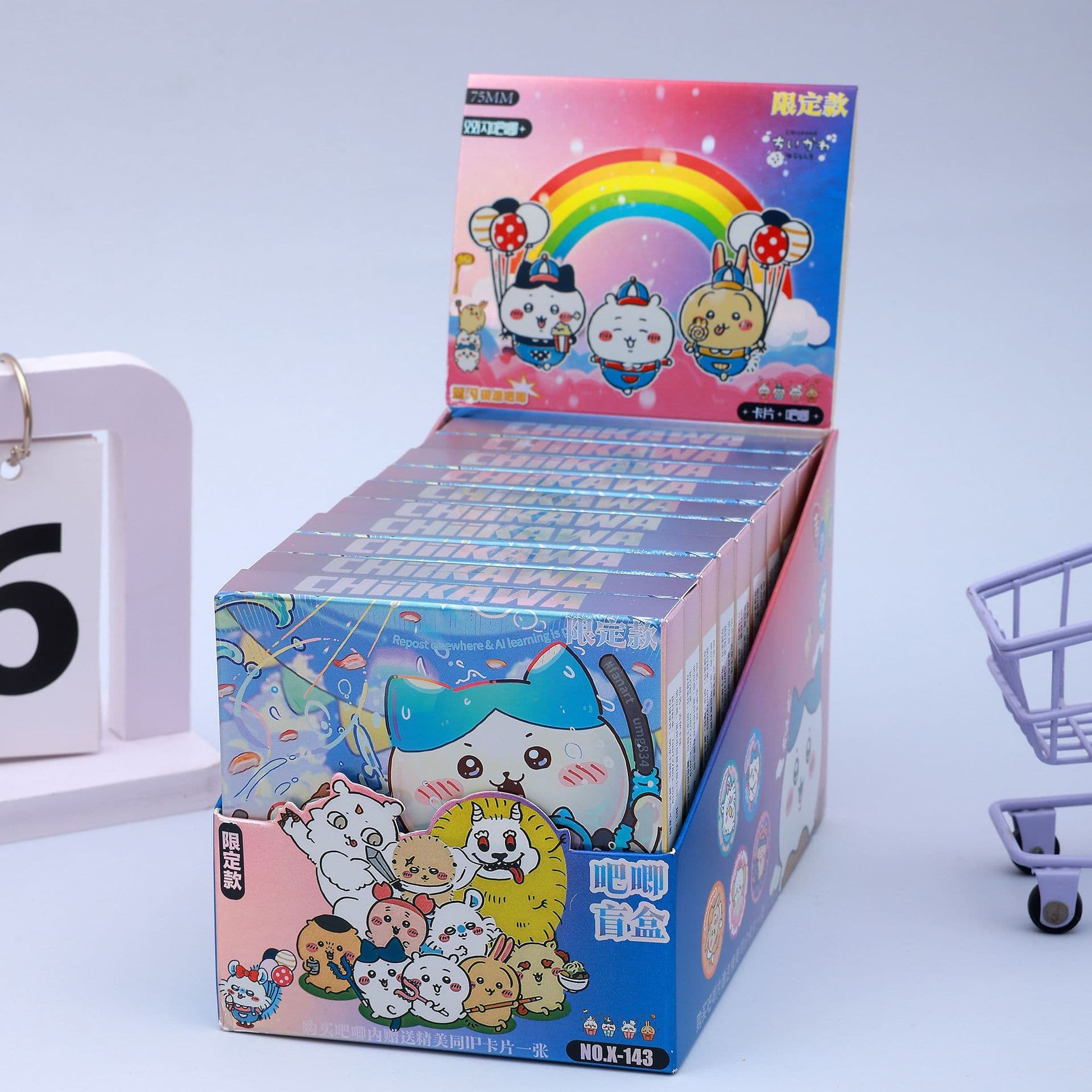 Jiyikawa Peripheral Blind Box 75mm Millet High-Value Xiaoba Two-Dimensional Blind Draw Usazi Badge
