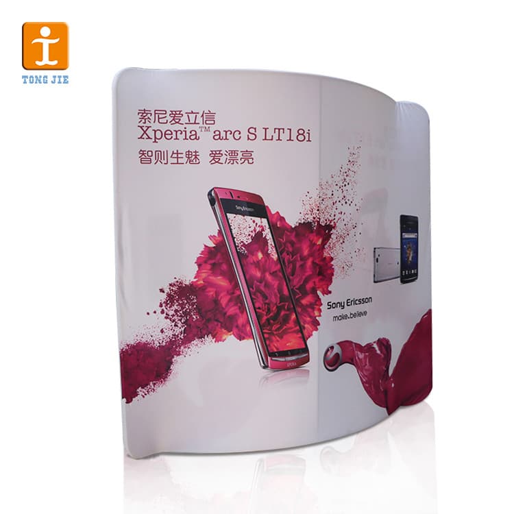Shanghai Factory Aluminum Alloy Quick Display Frame, Annual Meeting Event Signature Wall Advertising Print Exhibition Background Board