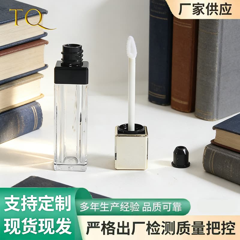 Spot gold-plated lip oil controlled concealer lip glaze cosmetic packaging liquid blush lipstick empty tube lip gloss sub-bottling