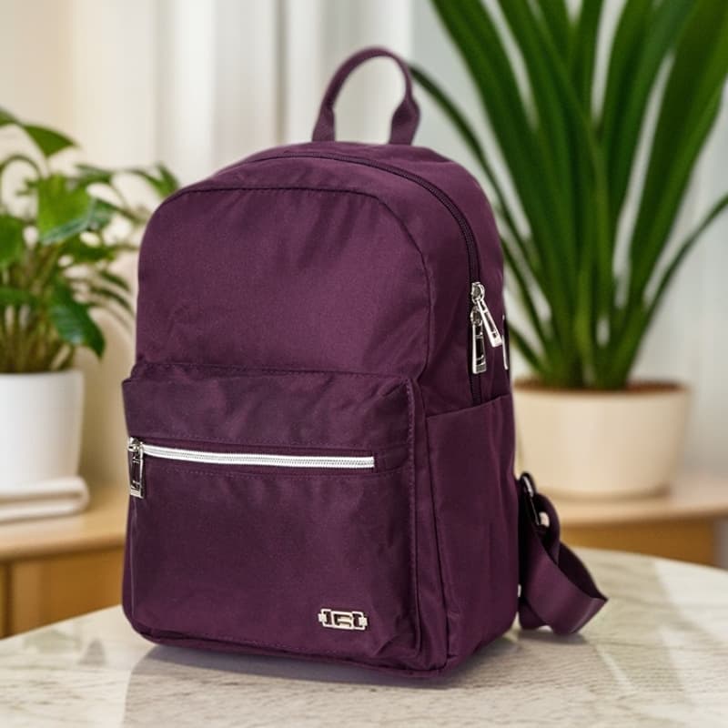 GEM Backpack Women's Commuting Fashion Versatile Small Backpack Travel Bag Trendy Canvas Bag Xiang Xingchan Spot 203
