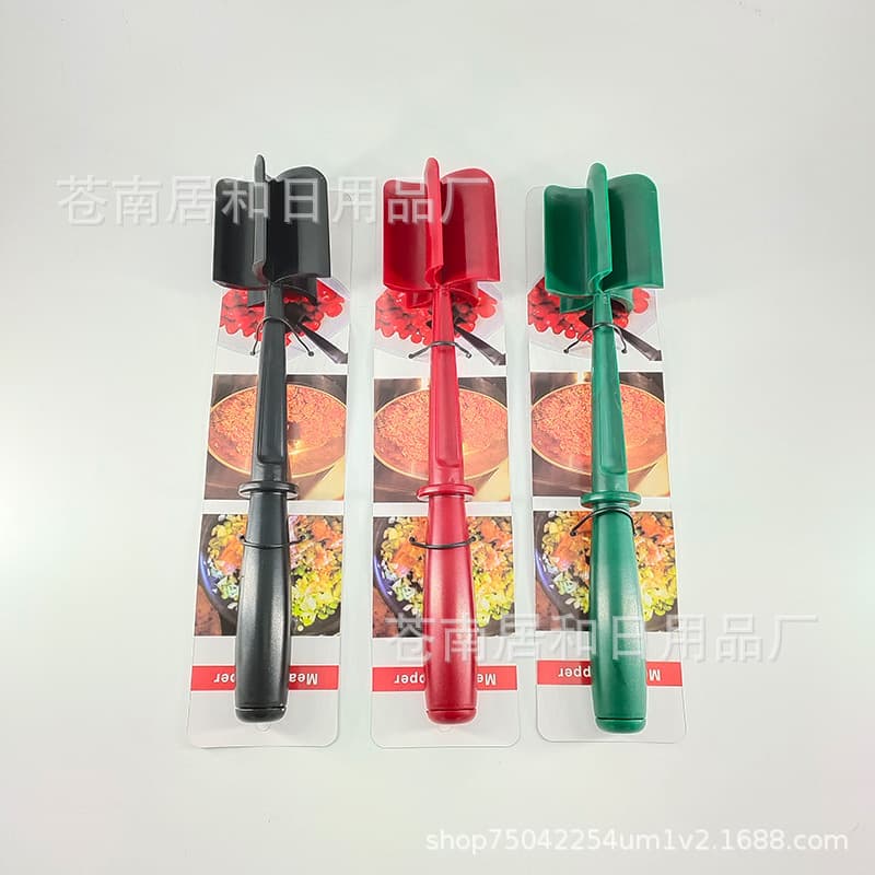 Meat Chopper - Meat Grinder, Rice Mixer, Stirring, Grinding, Mashing, Shovel, Food Processor Scraper, Masher
