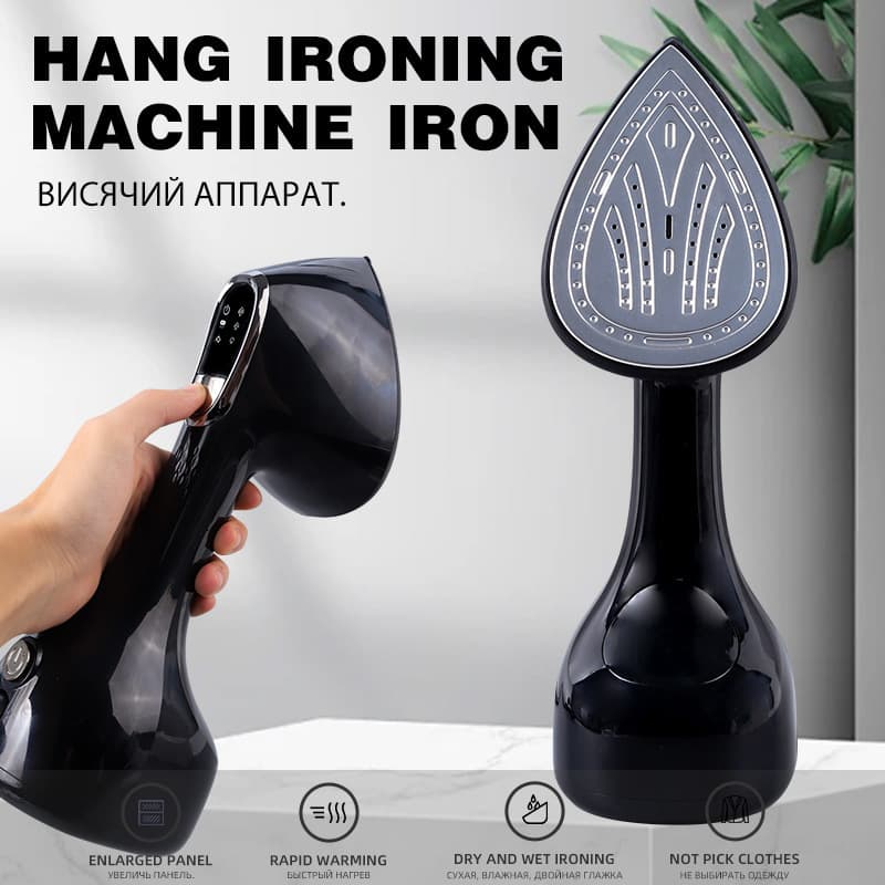 New Cross-Border Handheld Garment Steamer, Household Steam Iron, Portable Steam Ironing Machine, Dry and Wet Dual-Use Iron