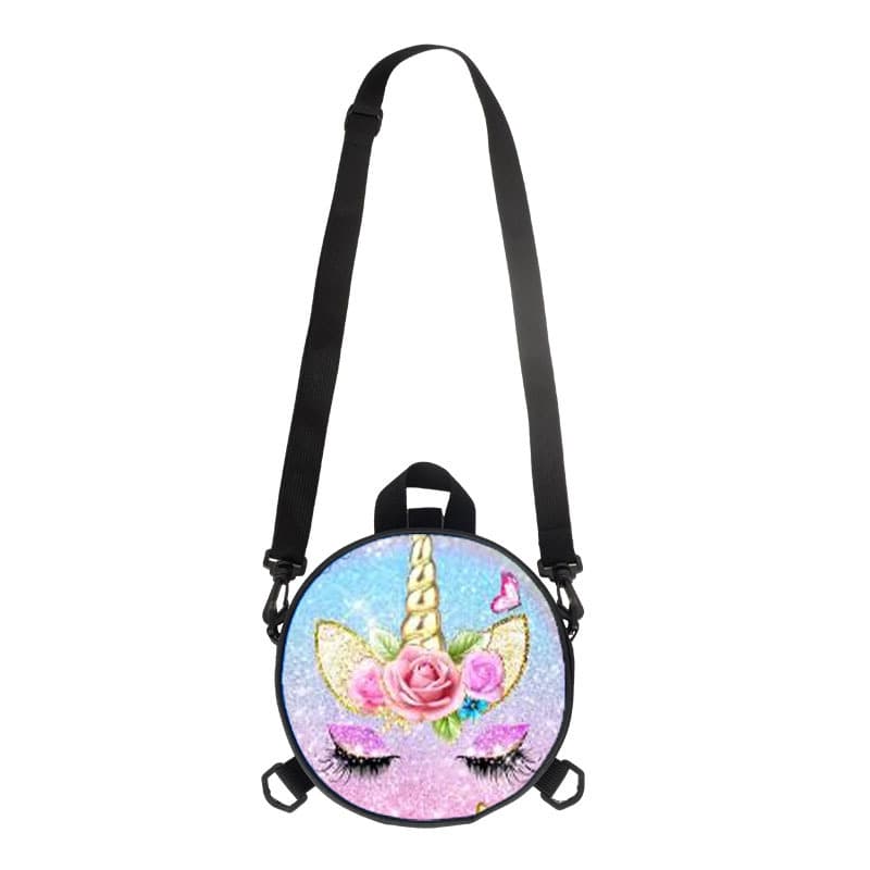 Hot Selling Mermaid Children's Print Shoulder Bag Lightweight Casual Crossbody Bag Storage Bag Kindergarten Girls Shoulder Bag