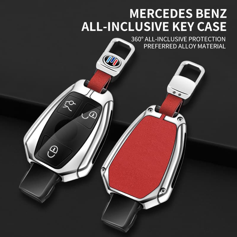 V260 Weiapo Old Style C200L Car Key Cover For Mercedes GLK300 GLC Shell AMG Buckle GLA200 Men's Car Key Case From China