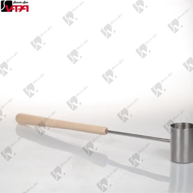 Export Sauna Stainless Steel Ladle 275ML for Beauty Salons, SPA Centers, Clubs, Dry Sauna Rooms for Water Scooping and Pouring