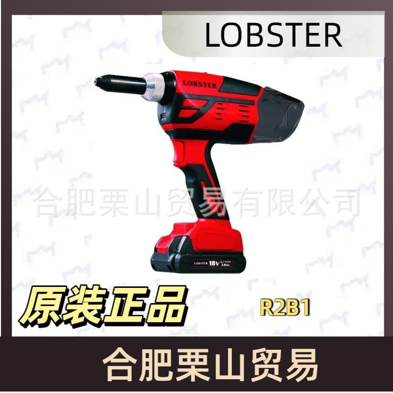 Japanese LOBSTER Shrimp Brand Electric Riveting Gun R2B1, Electric Tool
