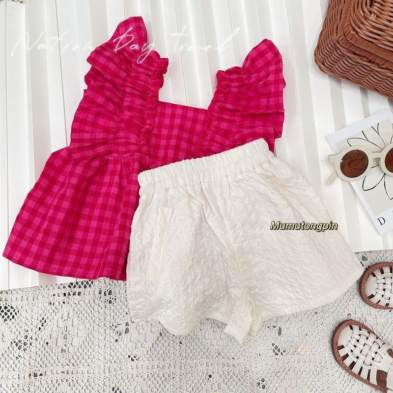 Baby girl sling suit summer 2025 new style children's clothes summer clothes children's summer style girls wholesale