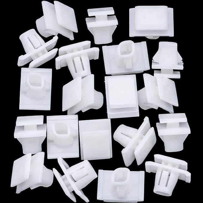 Cross-Border Best Seller Amazon Car Nylon Door Panel Trunk Fixing Clip Fastener Kit in Bag Plastic Fastener Set