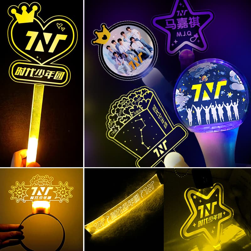 TNT Times Youth Ma Jiaqi, Ding Chengxin, Liu Yaowen Concert Light Board, Glow Stick, Popcorn, Fan Support Items