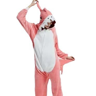 Black Dragon Flannel Coral Fleece Cartoon Animal Onesie Pajamas Iron Man Superman Three-Eyed Alien Homewear Wear-Out Style