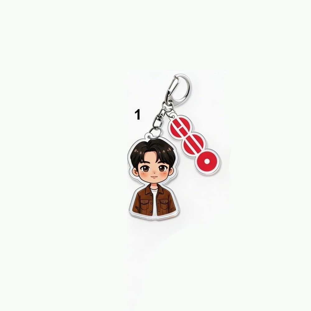 BTS Merchandise V Min Yoongi Park Jimin Jeon Jungkook Kim Taehyung Star Acrylic Keychain