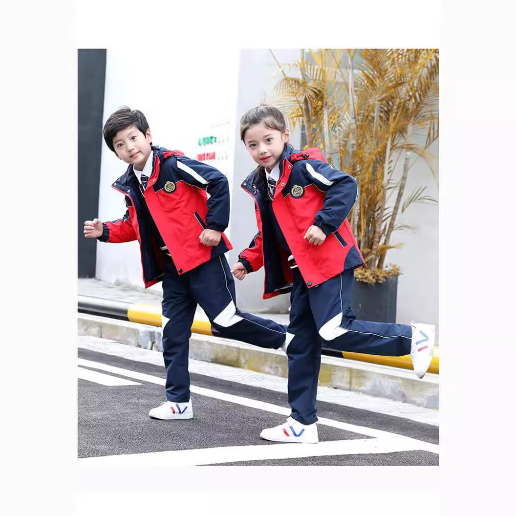 Elementary student windbreaker school uniform spring/autumn middle/high school class uniform wholesale kindergarten autumn/winter wear