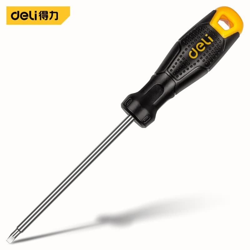 Deli Triangular U-Shape Screwdriver DL6210023S Yellow DL6210023U