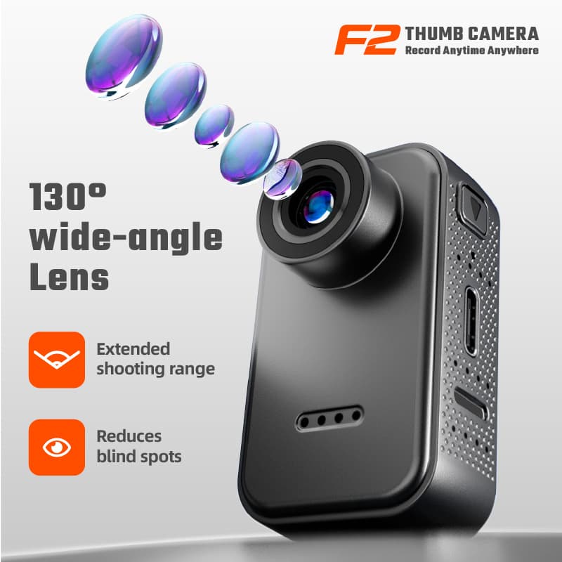 Thumb Camera Pet Camera Mini Action Camera Handheld Video Recorder Cycling Dash Cam Pocket Campus Camera