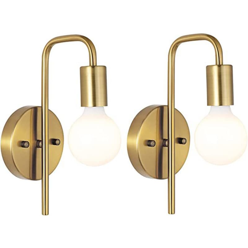 Nordic Simple Bedroom Bedside Wall Lamp Creative American Living Room Background Wall Hotel Corridor Balcony Staircase Wall Light
