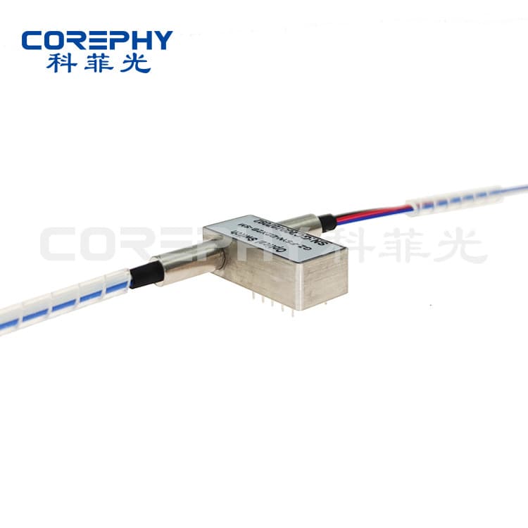 4x4 Fiber Network Line Switching Device System Monitoring D2X2B Mechanical Optical Switch