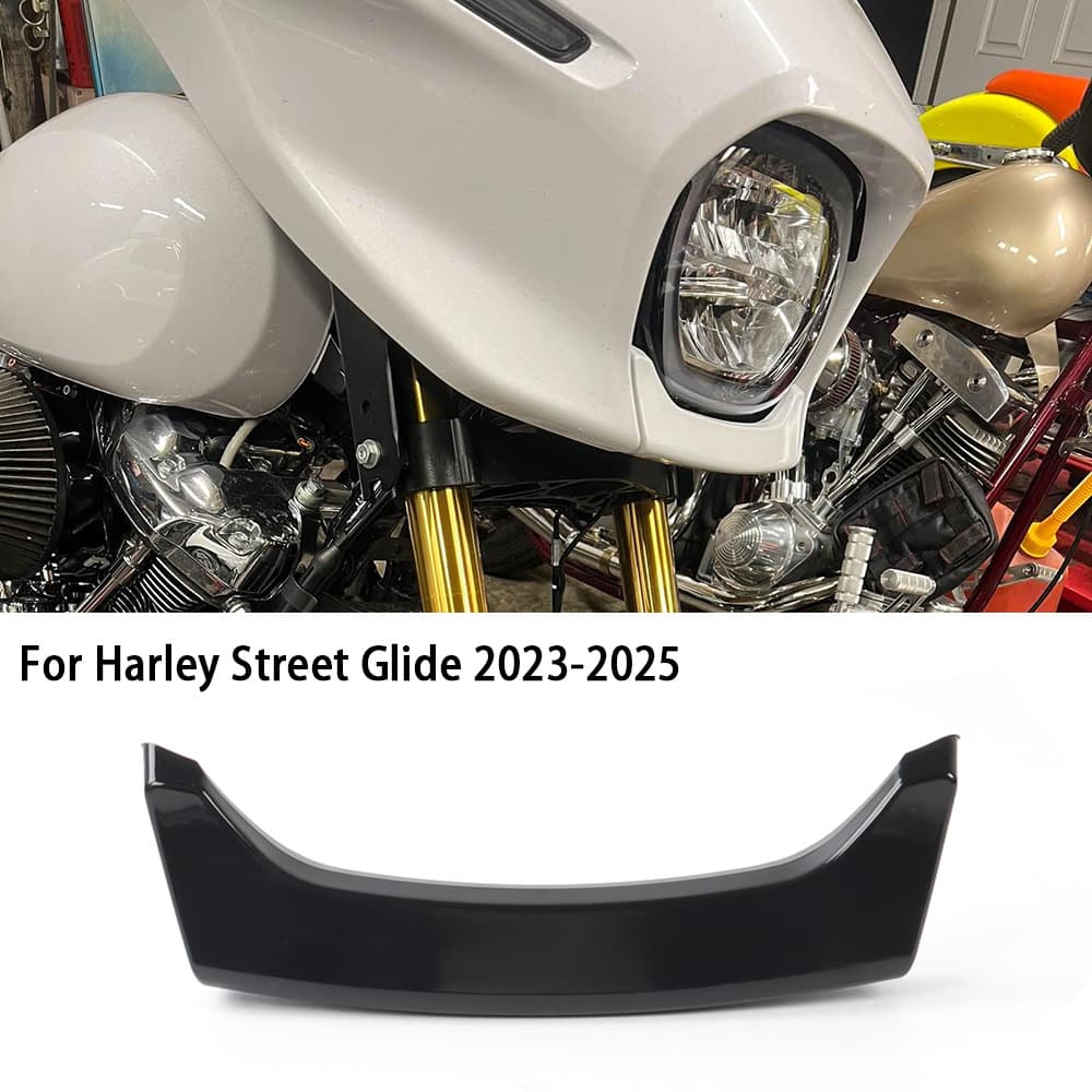 Lower Headlight Trim for Harley Davidson Street Glide CVO Fairing Lower Face 2023-2025