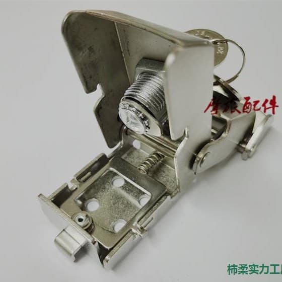 Motorcycle Electric Vehicle Aluminum Alloy Side Box Lock Stainless Steel Tail Box Lock Three-Box Automatic Trunk Quick Release Lock