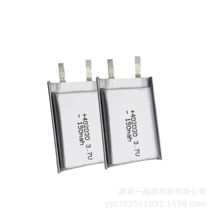 402030 Polymer Lithium Battery 3.7V High Capacity for Toys, Bluetooth Headphones, Speakers, Beauty Devices, Electronic Scales