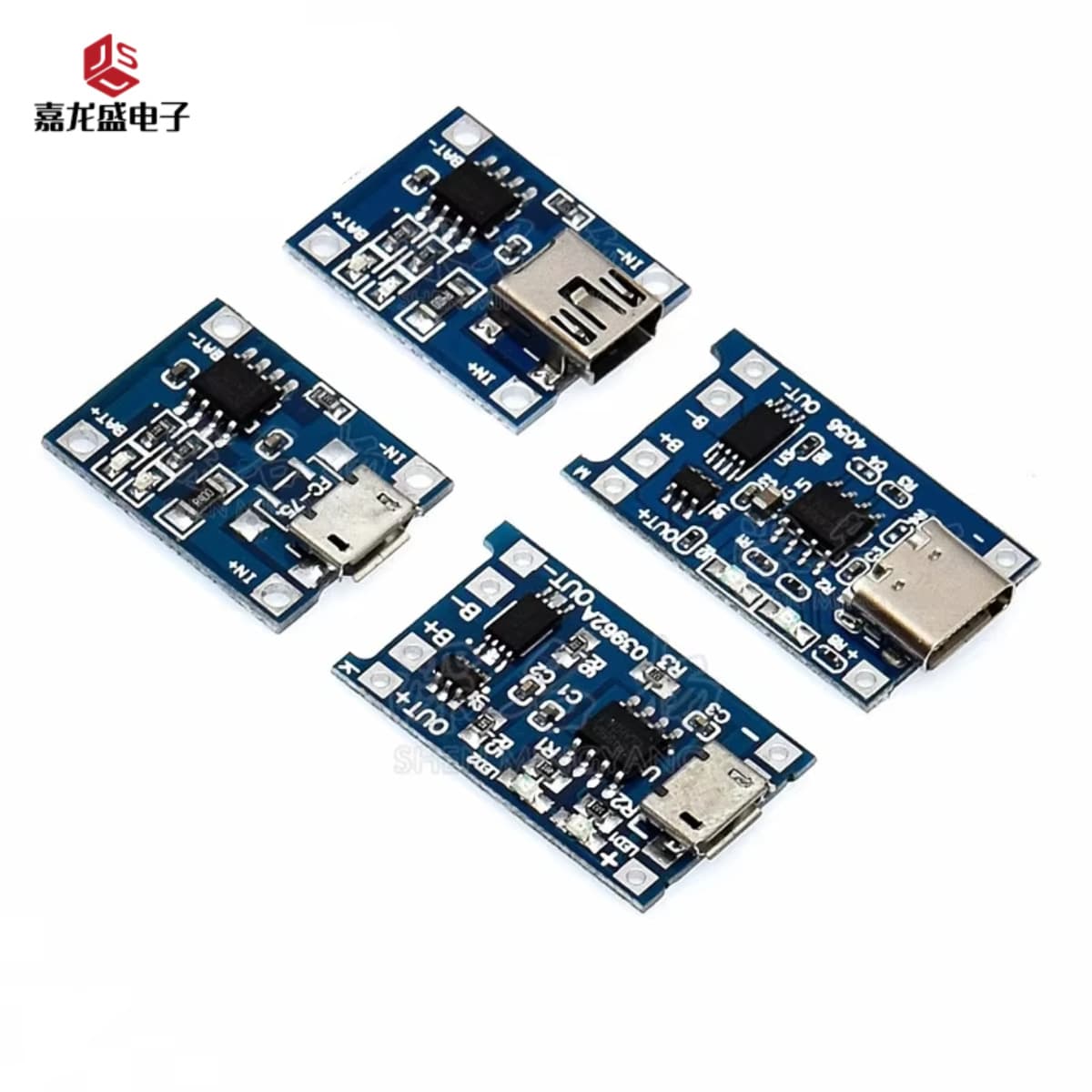 TP4056 18650 Lithium Battery 3.7V 3.6V 4.2V Charging Board 1A Overcharge and Overdischarge Protection