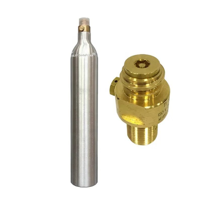 Professional Carbon Dioxide Full Gas Cylinder, Universal Soda Machine Gas Cylinder, Sparkling Water Maker Gas Cylinder, Free Shipping for Exchange