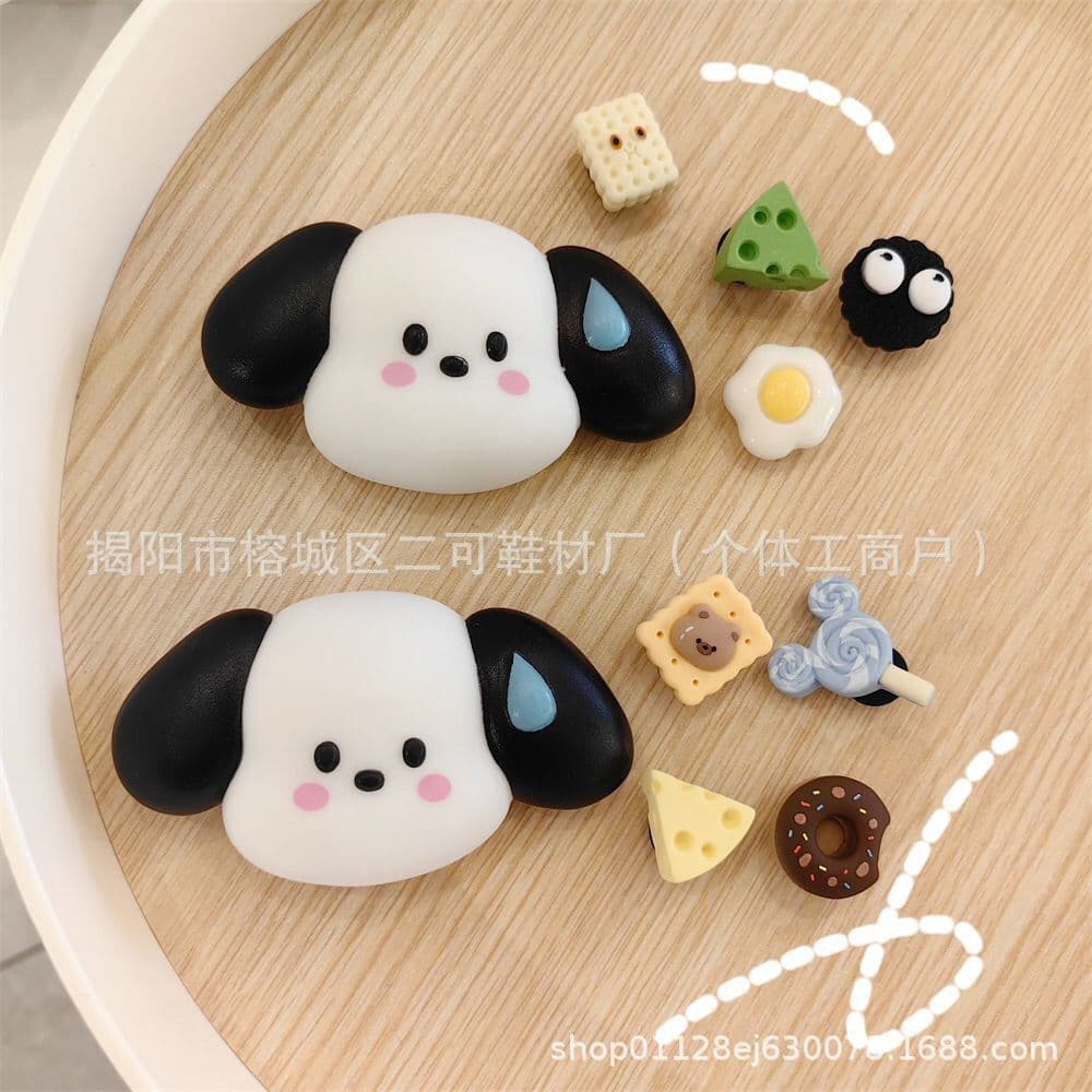 New Style Croc DIY Accessories Premium Garden Shoe Compatible Shoe Charms Clips Decoration Cartoon