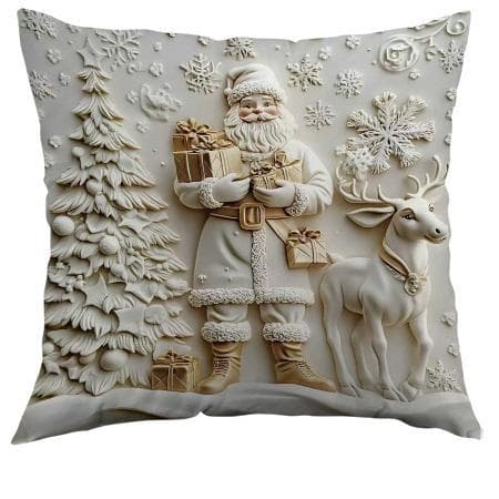 Cross-border TK Hot Product Temu Amazon Coreless New Christmas Throw Pillow Wholesale Sofa Back Cushion Bed Headrest